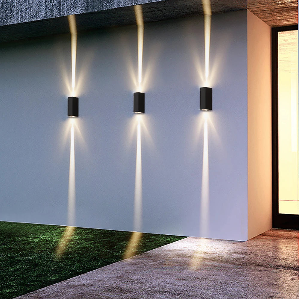Roukeymi Led Interior Wall Outdoor Lighting christmasdecoration Waterproof wandlampe Cree15/60degree porch garden terraza