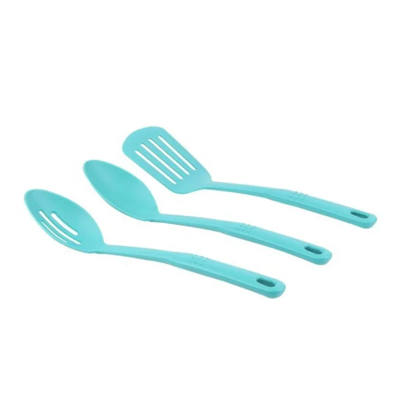 Ceramic Nonstick 12 Piece Cookware Set, Teal Ombre, Hand Wash Only Pots and Pans